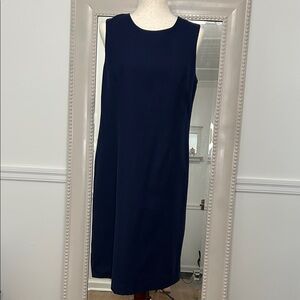 Appleseed's Classic Navy Midi Dress